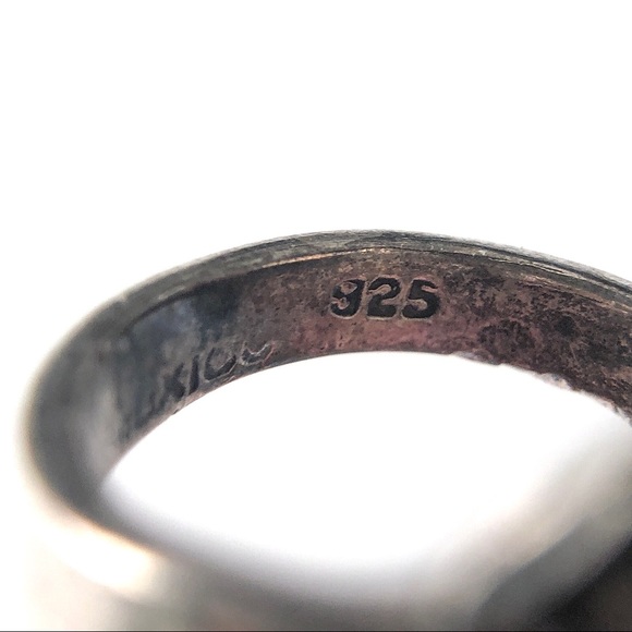 Vintage Taxco Sterling Silver Bone Wrap Ring - Picture 5 of 8